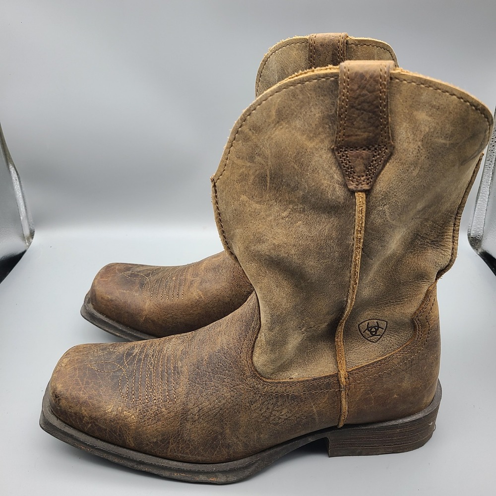 Ariat Rambler Mens Brown Distressed Leather Western Cowboy Boots 10002317 11D